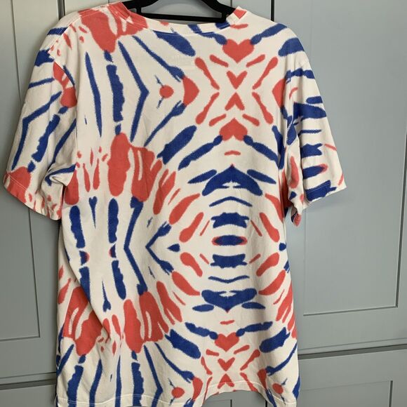 Nike Mens T-Shirt XL Tie Dye relaxed Dry‎ Fit Gym  Weightlifter Crossfit Running - Picture 5 of 5